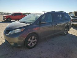 Toyota Sienna le salvage cars for sale: 2013 Toyota Sienna LE