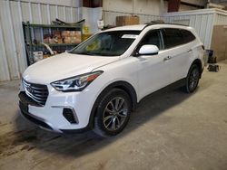 Hyundai Santa fe salvage cars for sale: 2017 Hyundai Santa FE SE