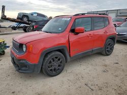 Salvage cars for sale from Copart San Antonio, TX: 2015 Jeep Renegade Latitude