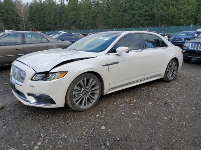 2017 Lincoln Continental Select