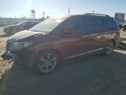 Salvage cars for sale from Copart Chicago Heights, IL: 2014 Toyota Sienna Sport