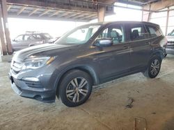 Salvage cars for sale at American Canyon, CA auction: 2018 Honda Pilot EXL