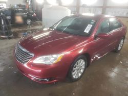 Salvage cars for sale at Pekin, IL auction: 2014 Chrysler 200 Touring