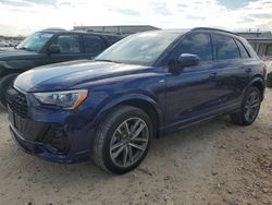 Salvage cars for sale at San Antonio, TX auction: 2022 Audi Q3 Premium S Line 45