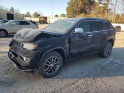 Salvage cars for sale at Knightdale, NC auction: 2017 Jeep Grand Cherokee Limited