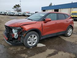 Carros salvage a la venta en subasta: 2021 Chevrolet Blazer 1LT