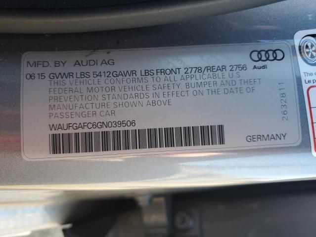 2016 Audi A6 Premium Plus