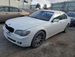 BMW Vehiculos salvage en venta: 2006 BMW 750 I