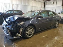 Salvage cars for sale from Copart Franklin, WI: 2016 Toyota Avalon Hybrid