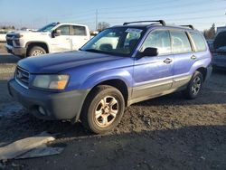 Salvage cars for sale at Eugene, OR auction: 2003 Subaru Forester 2.5X