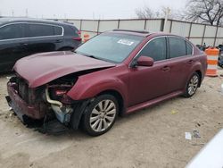 Salvage cars for sale at auction: 2011 Subaru Legacy 2.5I Limited