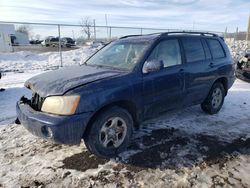 Carros con verificación Run & Drive a la venta en subasta: 2003 Toyota Highlander