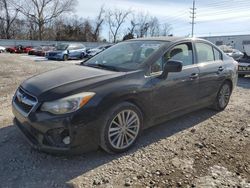 Salvage cars for sale at Bridgeton, MO auction: 2013 Subaru Impreza Premium