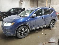 Nissan Rogue Vehiculos salvage en venta: 2017 Nissan Rogue SV