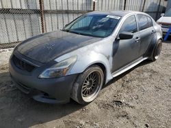 Salvage cars for sale at Los Angeles, CA auction: 2012 Infiniti G37 Base