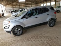 Carros salvage a la venta en subasta: 2020 Ford Ecosport S