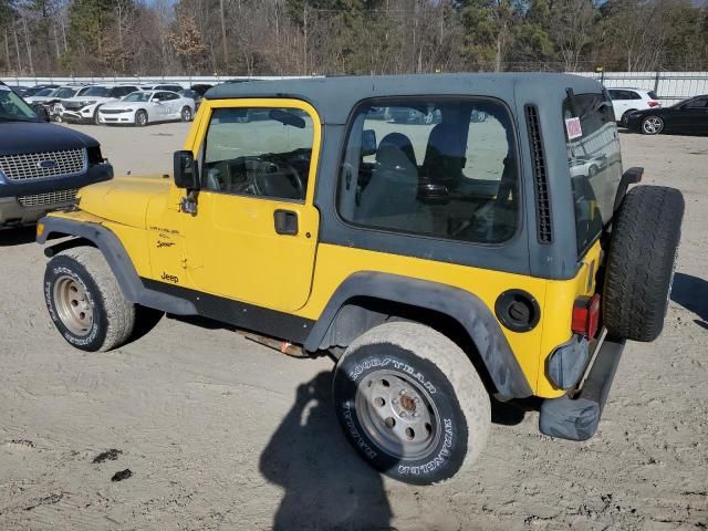 2001 Jeep Wrangler / TJ Sport