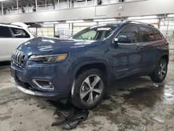 Salvage cars for sale at Littleton, CO auction: 2021 Jeep Cherokee Limited