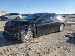 Salvage cars for sale at Temple, TX auction: 2013 Ford Fusion SE Phev