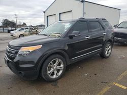 Salvage cars for sale at Nampa, ID auction: 2015 Ford Explorer Limited