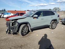 Salvage cars for sale at Homestead, FL auction: 2020 Toyota Rav4 XLE Premium