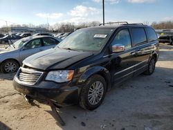 Salvage cars for sale at Louisville, KY auction: 2016 Chrysler Town & Country Touring L