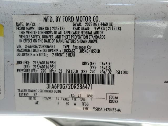 2013 Ford Fusion S