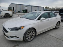 Salvage cars for sale from Copart Tulsa, OK: 2017 Ford Fusion Titanium