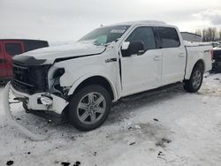 Salvage cars for sale at Wayland, MI auction: 2018 Ford F150 Supercrew