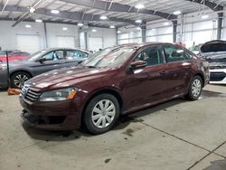 Volkswagen salvage cars for sale: 2012 Volkswagen Passat S