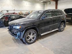 Salvage cars for sale from Copart Milwaukee, WI: 2018 Jeep Grand Cherokee Limited