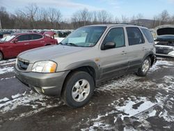 Salvage cars for sale at Marlboro, NY auction: 2001 Mazda Tribute LX