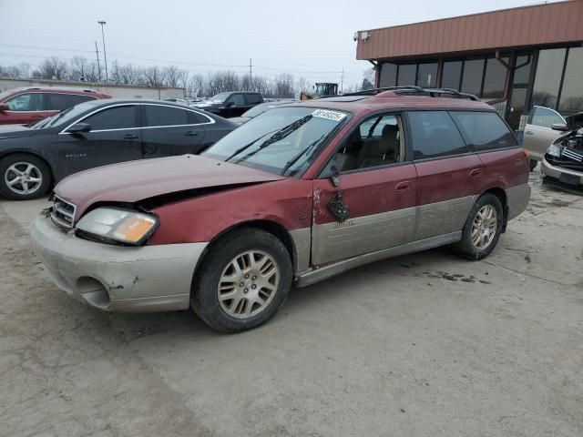 2002 Subaru Legacy Outback H6 3.0 LL Bean