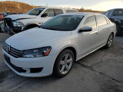 Volkswagen salvage cars for sale: 2013 Volkswagen 2012 Volkswagen Passat SE