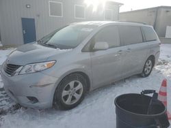 Salvage cars for sale from Copart Barberton, OH: 2011 Toyota Sienna LE