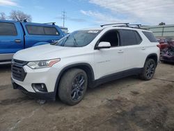 Chevrolet salvage cars for sale: 2019 Chevrolet Traverse RS