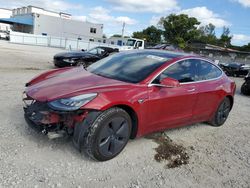 Tesla Vehiculos salvage en venta: 2020 Tesla Model 3