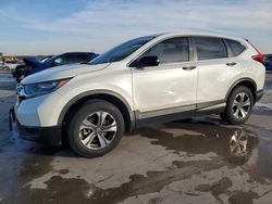 Salvage cars for sale at Grand Prairie, TX auction: 2018 Honda CR-V LX