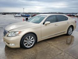 Salvage cars for sale at Grand Prairie, TX auction: 2007 Lexus LS 460L