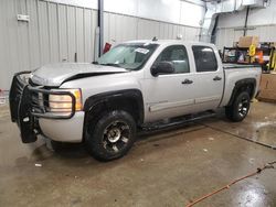 Salvage trucks for sale at Casper, WY auction: 2007 Chevrolet Silverado K1500 Crew Cab