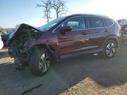 Salvage cars for sale at San Martin, CA auction: 2016 Honda CR-V Touring