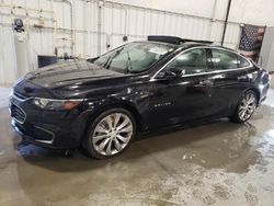 Salvage cars for sale at Avon, MN auction: 2017 Chevrolet Malibu Premier