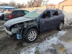 Vehiculos salvage en venta de Copart Wichita, KS: 2014 Jeep Cherokee Limited