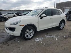 Porsche salvage cars for sale: 2011 Porsche Cayenne S Hybrid