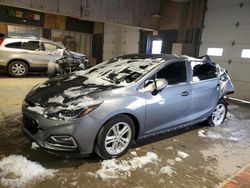 Carros salvage a la venta en subasta: 2018 Chevrolet Cruze LT