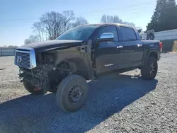 Toyota Tundra salvage cars for sale: 2012 Toyota Tundra Crewmax Limited