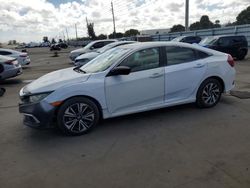 Honda salvage cars for sale: 2017 Honda Civic EX