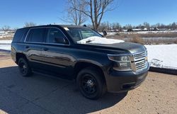 Salvage cars for sale at Oklahoma City, OK auction: 2015 Chevrolet Tahoe Police