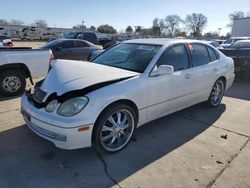 Salvage cars for sale at auction: 2002 Lexus GS 300