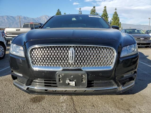 2018 Lincoln Continental Select